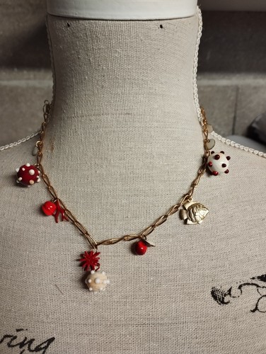 Collier corail poisson - collier, &