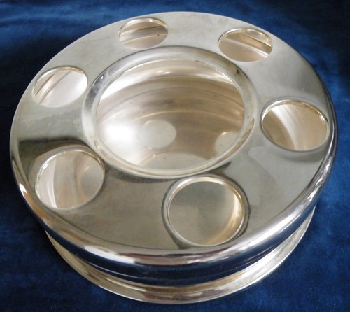 Chauffe plat métal argenté - chauffe,