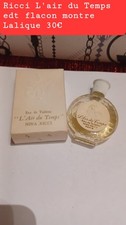 RICCI L'AIR DU TEMPS flacon montre Lalique