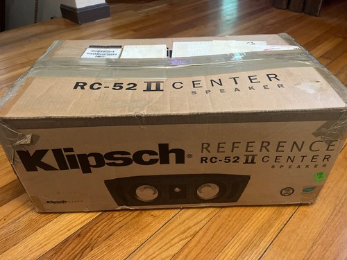 Klipsch center speaker - rc-52,