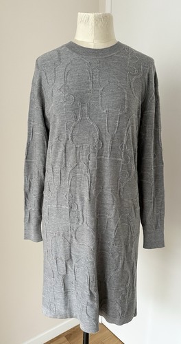 Robe maille grise - grise, hermès