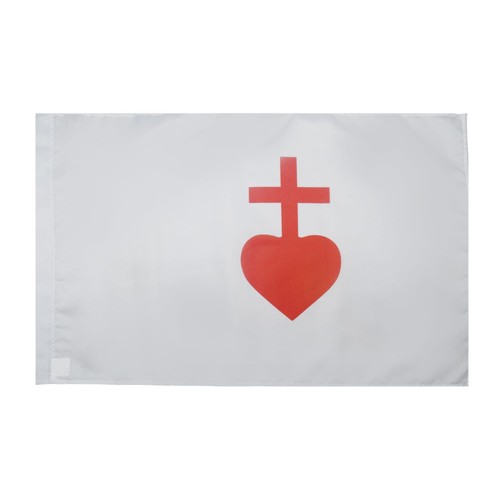 Drapeau sacré coeur jésus - drapeau,