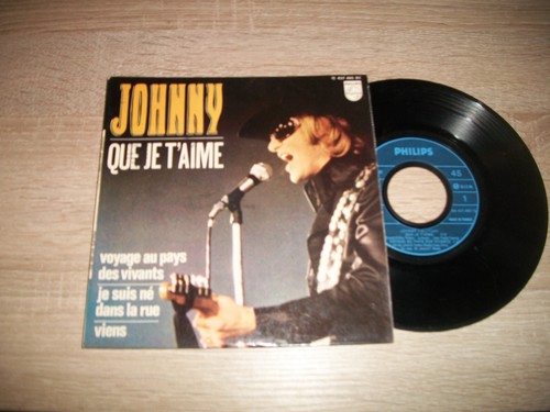 Vinyle tours johnny - 45,