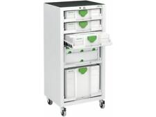 Festool Systainer-Port 1000/2 Avec 5 Vollauszügen + Jeu de Rouleaux 491922 (Sans