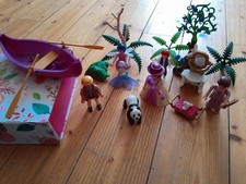 Lot Playmobil bateau barque