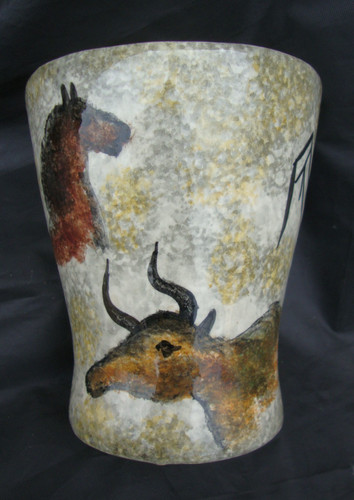 Ancien joli vase vallauris - vase,