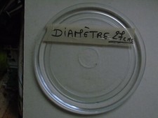 Plateau micro onde diametre 27
