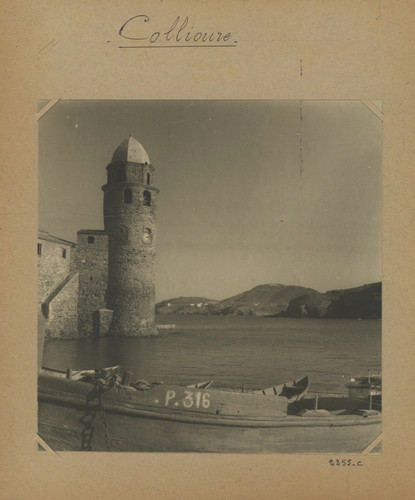 France collioure vue - france,, sur