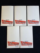 5 ANCIENS CARNETS BLOC-NOTES