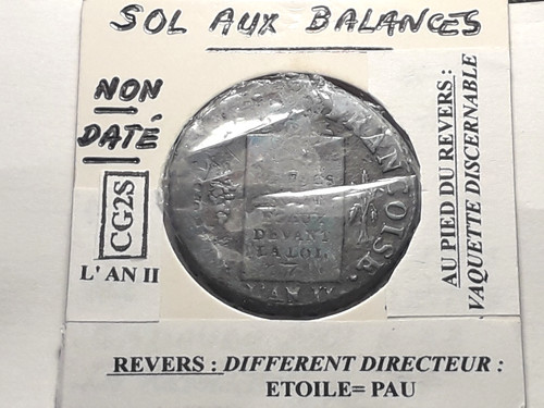Sol aux balances non daté - aux,