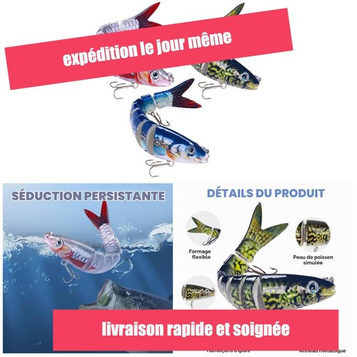 Leurres pêche carnassier - carnassier, 3