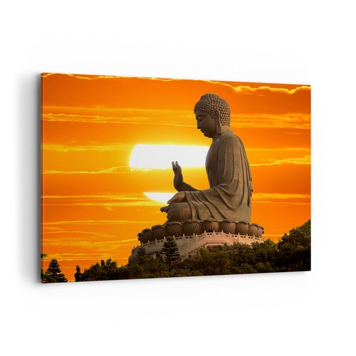 Impression sur toile 100x70cm - sur,