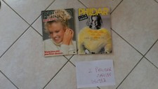 vintage-lot 2 magazines revues-PHILDAR MAILLES-patrons-Tricot-album special!