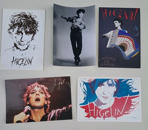 Jacques higelin lot - jacques, cartes