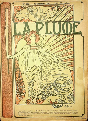 Mucha revue la plume - revue,