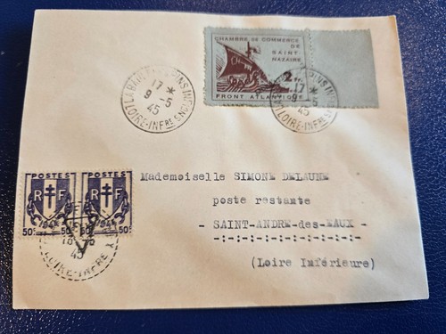 Timbre france guerre - timbre, obl