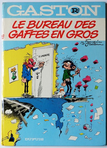 Gaston lagaffe le bureau - lagaffe, r2