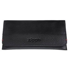 Poche à tabac Zippo en cuir double textures 15.5 cm
