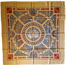 Carré Hermès Le songe de Poliphile