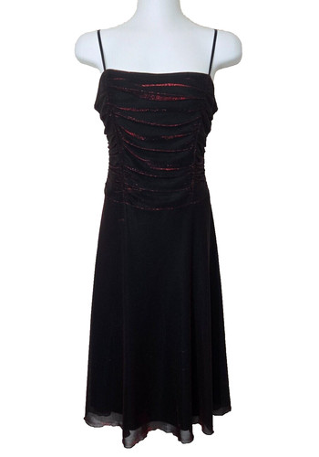 Dressbarn dress womens black - womens, 6