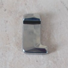 Vintage BMW i monogram emblem badge sign car antique old silver #3