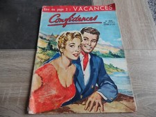 Magazine CONFIDENCES – n°460 – 1956