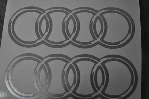 Stickers audi silver - 2,