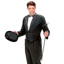Frac en satin, magicien