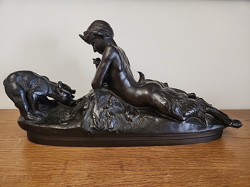 Ancien bronze signé emmanuel - ancien,