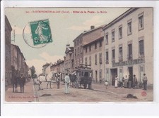 SAINT-SYMPHORIEN-de-LAY: hôtel de la poste, la mairie - état