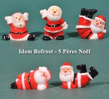 Idem Bofrost, 5 nains bavarois en costumes de Père Noël