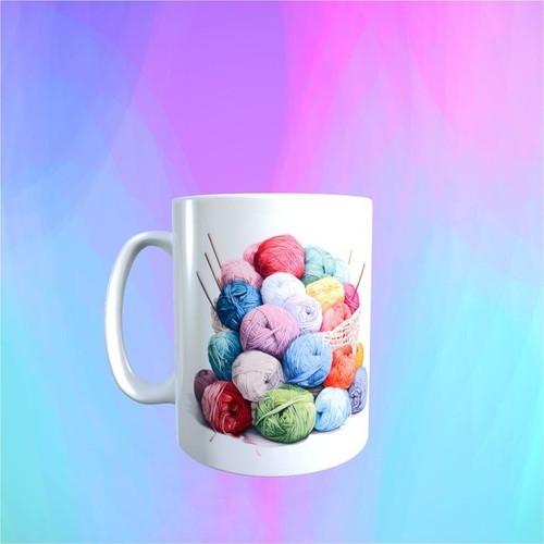 Mug pelotes laine - mug, de
