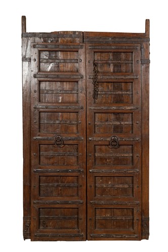 Porte ancienne bois massif - porte,