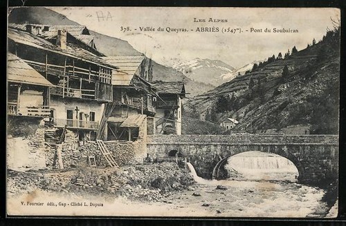 Cpa abriès vallée - cpa, du