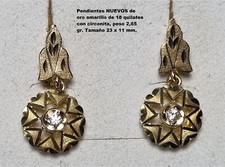BOUCLES D'OREILLES TYPE ANCIEN