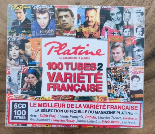 Coffret platine 100 - 100, tubes