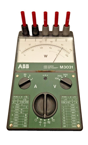 Wattmetre metrawatt abb goerz - wattmetre,