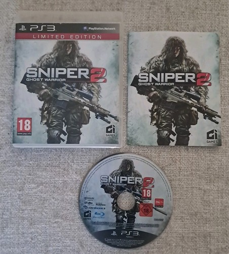 Jeu ps3 sniper ghost warrior - ps3,