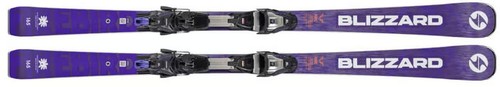 Ski race carve - ski, blizzard