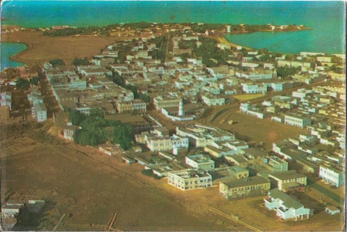 Djibouti vue aérienne de - aérienne,