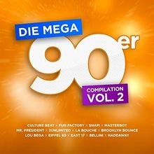 Die Mega 90er Vol. 2 - Die offizielle Compilation zur ... | CD | état acceptable