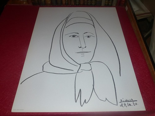 Art xxe picasso lithographie - xxe,