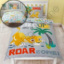 Disney Lion King Roarsome Housse Couette Simple Set Réversible Enfants Literie