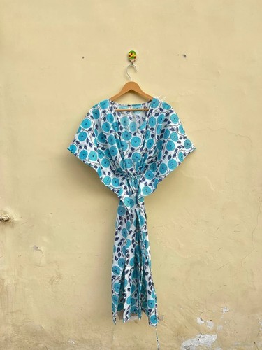 100 coton caftan - 100%, indien