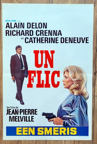 Belgian poster flic alain - belgian, flic,