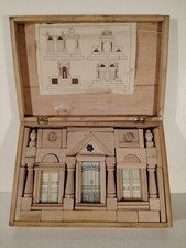 Jeu de construction en bois "Nouvelle Architecture Francaise"