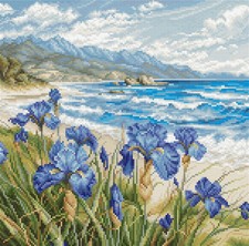 Kit broderie point croix - kit,