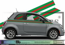 Fiat 500 - Autocollant - Abarth  Stickers décoration adhésif Kit GUCCI style