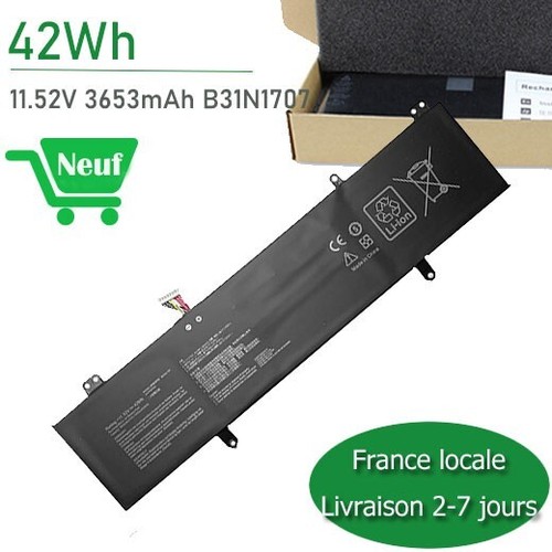 Batterie b31n1707 pour asus - pour,