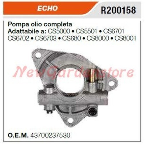 Pompe huile echo - À,
